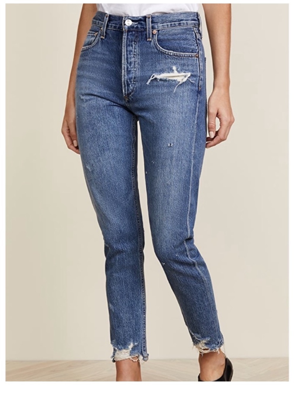 AGOLDE Jamie High-Rise Classic Jeans size 25